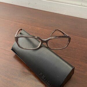 Emilio Pucci Women's Eyeglasses EP2669 249 Brown 52 14 135 w/ Fendi case